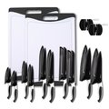 Snow Joe EatNeat Knife Set W Sharpener  Cutting Board BDL-A0029